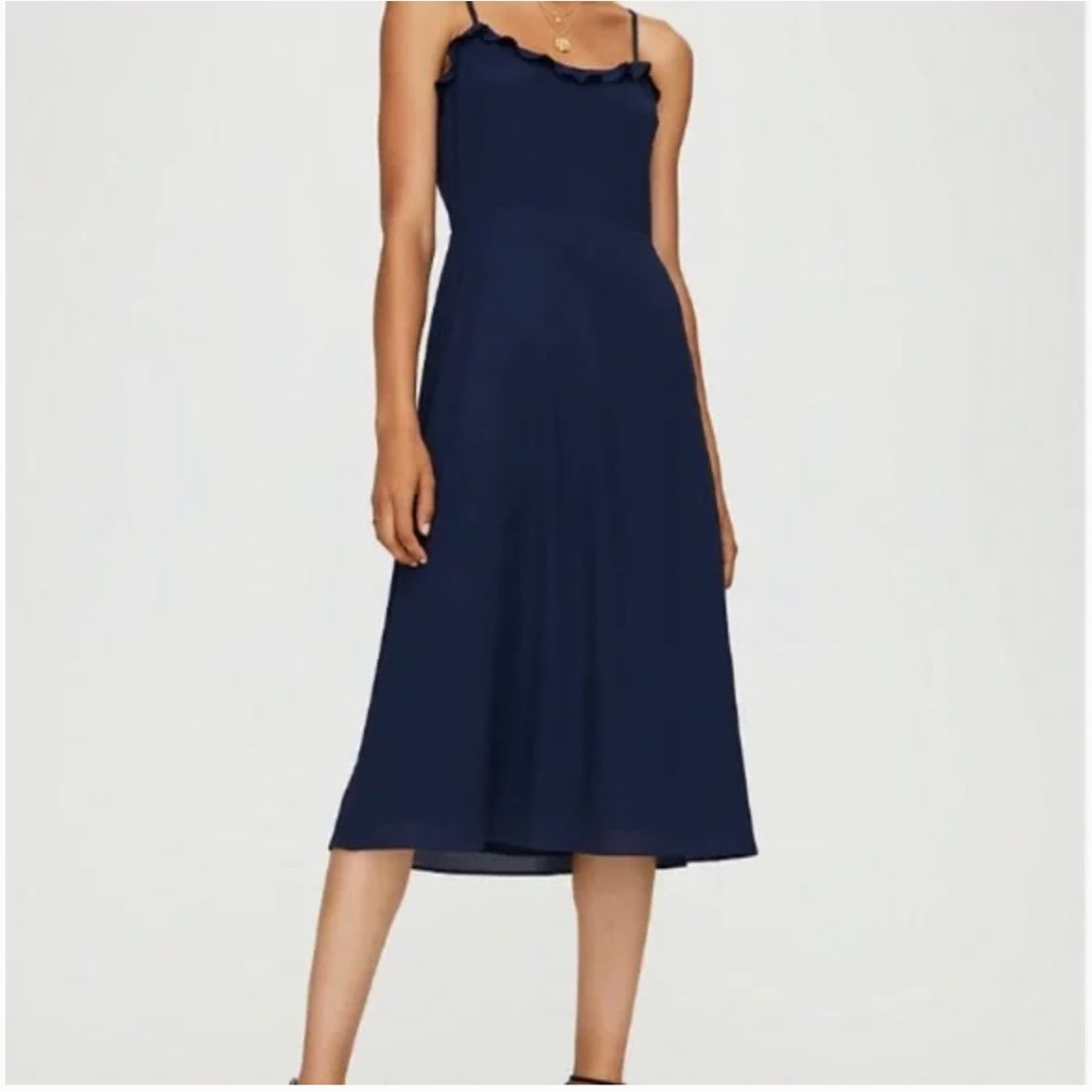 Wilfred Philomène Dress - Size 4 - Navy